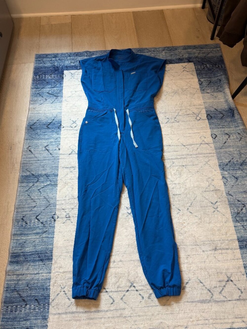 Figs Blue Rafaela Jogger Scrub Jumpsuit